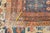 1880s Antique Allover Macaroon Yellow Blue Hand-Knotted Rug - 10’7” X 13’ For Sale - Image 10 of 11