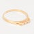 Ring, Gold, Three Stone Ring, 18K, 1.32g, Size: 17mm, Good condition. Stamped: WA This piece has an attribution mark, I am...