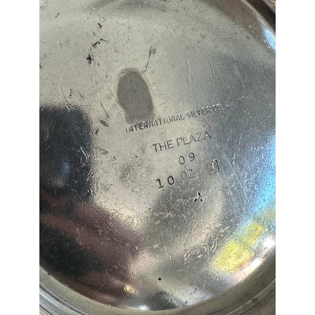 Silver Vintage Plaza Hotel Silverplate Tea or Coffee Pot For Sale - Image 8 of 9