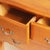 20th Century Louis XV Chest of Drawers in Cherry Wood Finish For Sale - Image 3 of 12