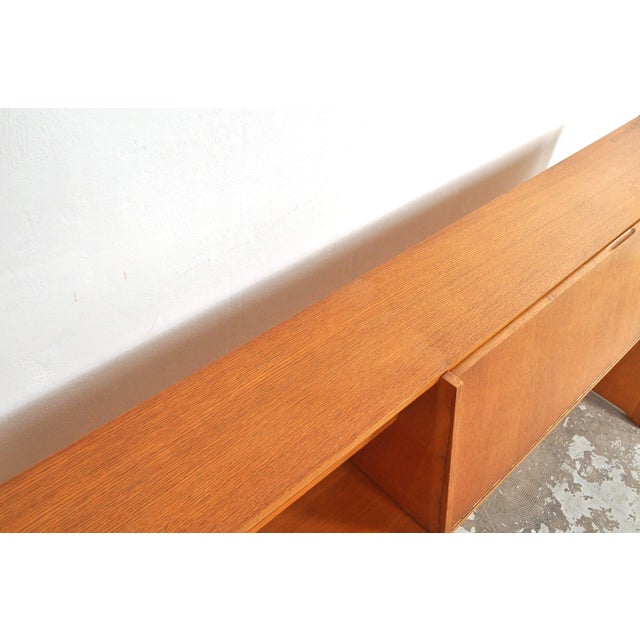 Mid-Century Slanted Front Sideboard, 1950s For Sale - Image 12 of 14