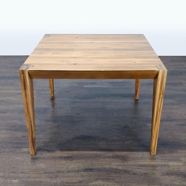 Modern West Elm Anderson Solid Wood Expandable Dining Table For Sale - Image 3 of 5
