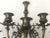 1970s Baroque Style Large Brass Five Candle Candelabra-A Pair For Sale In Miami - Image 6 of 10