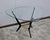 Small Glass and Metal Coffee Table, 1980s For Sale - Image 11 of 17