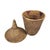 The Tutsi Tight Weave Basket with Lid from Rwanda epitomizes the artistry and tradition of the Tutsi community's weaving...