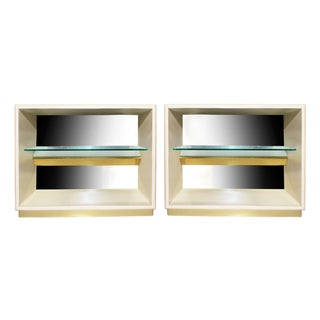 Illuminated End Tables by Milo Baughman for Thayer Coggin For Sale