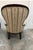 Wood Late 19th Century Victorian Lady Parlor/Nursing Chair With Front Wheels For Sale - Image 7 of 7