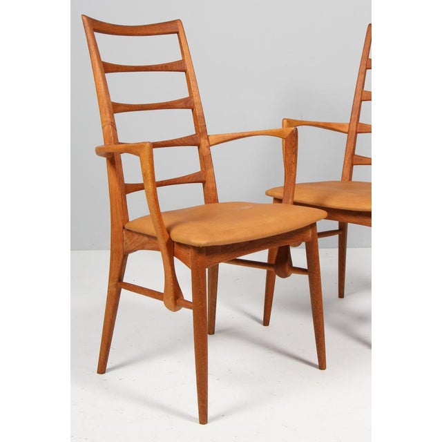 Armchair Model Lis in Oak by Niels Koefoed, 1960s, Set of 2 For Sale - Image 6 of 10