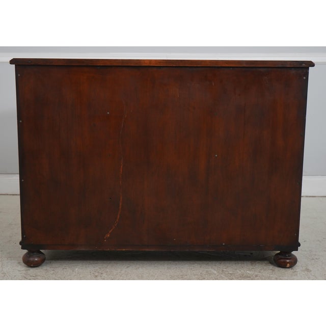 Maitland Smith Burl Walnut Serpentine Chest For Sale - Image 18 of 18