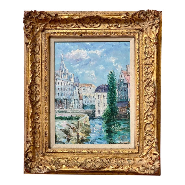 Mid 20th Century Impressionist Landscape Oil Painting by John Clymer, Framed For Sale