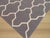 8x10 Gray Hand-Knotted Wool Trellis Linkage Geometric Modern Carpet Rug For Sale - Image 4 of 4