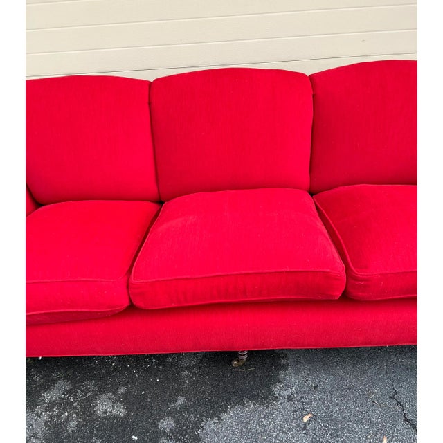 English George Smith Standard Arm Sofa For Sale - Image 3 of 11