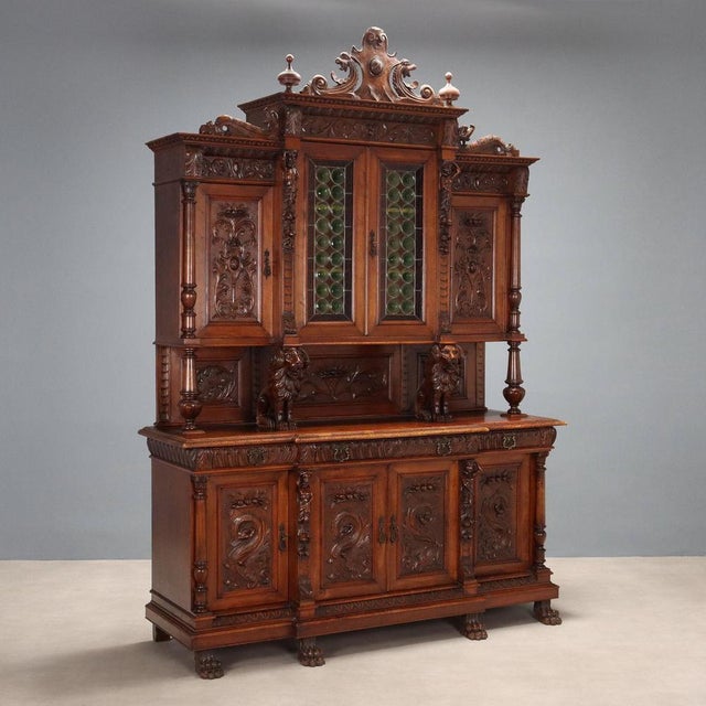 Neo-Renaissance Style Sideboard For Sale - Image 16 of 16