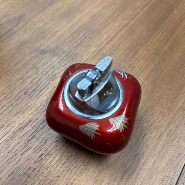 Vintage iSi Austria Red Soda Siphon, Ashtray + Table Lighter Set For Sale - Image 9 of 12
