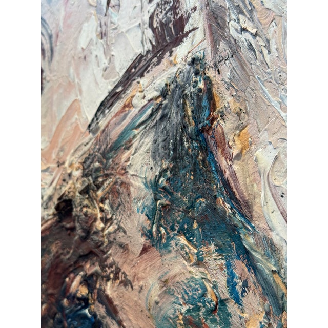 Hedi K. Ernst (b.1948, Swiss) Acrylic on Canvas Dated 1984 For Sale - Image 11 of 15