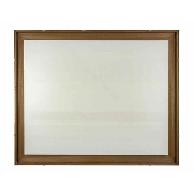 Riccardo Guarnieri, Two Strips Down, Acrylic on Canvas, 1974 For Sale - Image 4 of 6