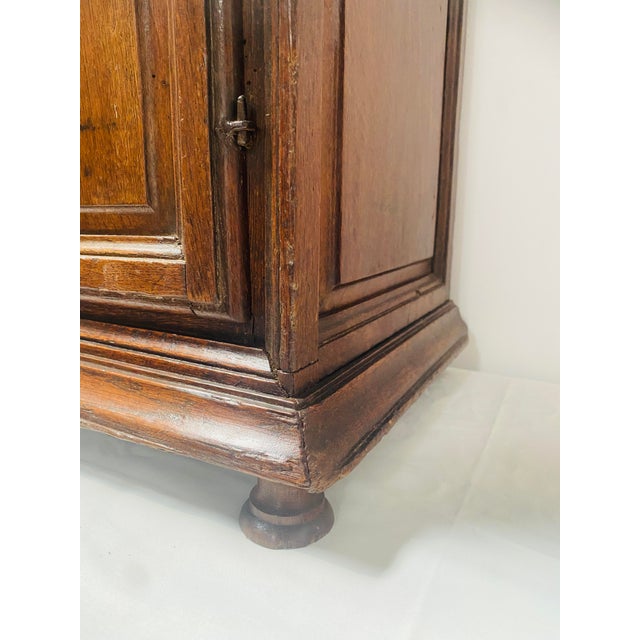 Antique Carved Oak Master Cabinet, 1800s For Sale - Image 3 of 12
