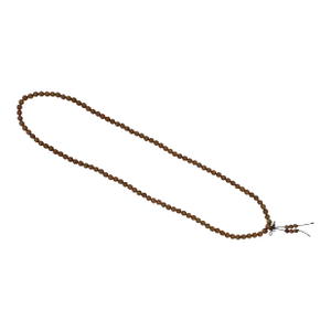 Long Oriental Brown Sandalwood Beads Hand Rosary Praying Chain