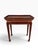 Late 20th Century Vintage Chinese Red Lacquer & Woven Rattan Removable Tray Table With Calligraphy For Sale - Image 5 of 14