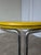 Vintage Bauhaus Yellow Bar Table in Chrome, 1970s For Sale - Image 10 of 18