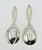 Silver 1980s Emilia Castillo for Los Castillo Taxco Silver Plate Fish Salad Serving Set - a Pair For Sale - Image 8 of 14