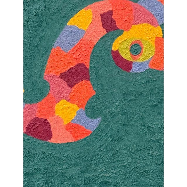 "The New World", Post-Modern Acrylic Painting by Stanley Donald Tschopp For Sale In Los Angeles - Image 6 of 9