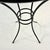 Mid-Century Atomic Mesh Salterini Style Boho Chic Outdoor Drinks Table, Newly Painted For Sale - Image 9 of 10