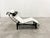 LC-4 Lounge Chair in White Leather by Le Corbusier for Cassina, 1980s This piece has an attribution mark, I am sure that...