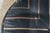 Mid 20th Century Mid Century Regency Style Ebonized Gold Painted Upholstered Stool Pouf Bench For Sale - Image 5 of 18