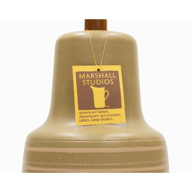 Marshall Studios Vintage Mid Century M234 Ceramic Table Lamp by Jane & Gordon Martz For Sale - Image 4 of 8