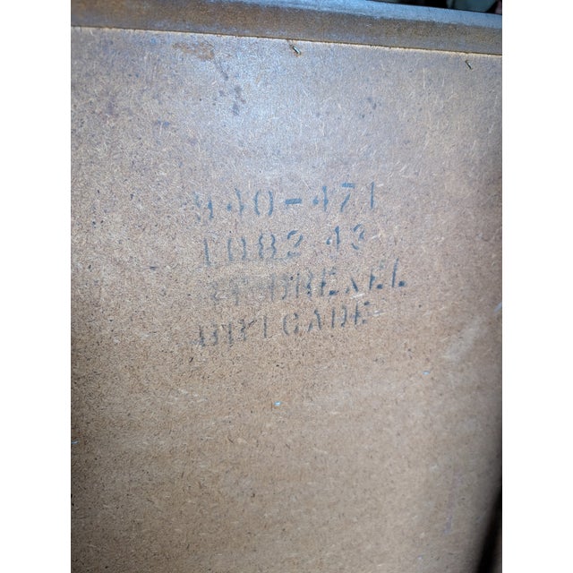 Vintage Drexel Brigade Collection Campaign Chest of Drawers For Sale In Washington DC - Image 6 of 10