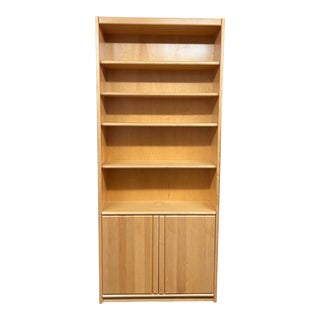 Lj Howard Vertical Maple Bookshelf For Sale