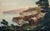 View of the Church of San Francesco in Cava de’ Tirreni and the Sorrento Coast, Naples, 19th Century, Oil on Canvases, Framed, Set of 2 For Sale - Image 6 of 10