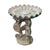 A whimsical cast stone bird bath with seahorses motif. Impressive detail and scale with great, desired patina from years...