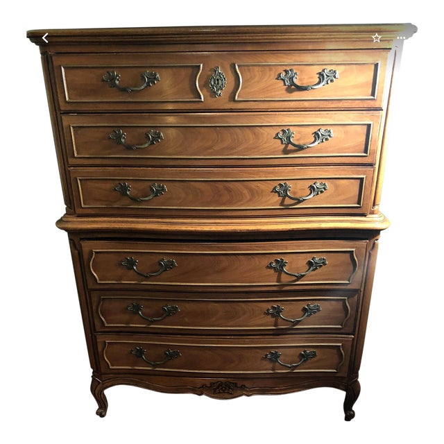 1960s Vintage Thomasville French Provincial Style Chest of Drawers