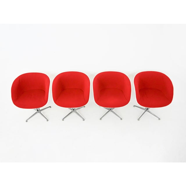 Metal La Fonda Chairs by Charles & Ray Eames for ICF, 1960s, Set of 4 For Sale - Image 7 of 12
