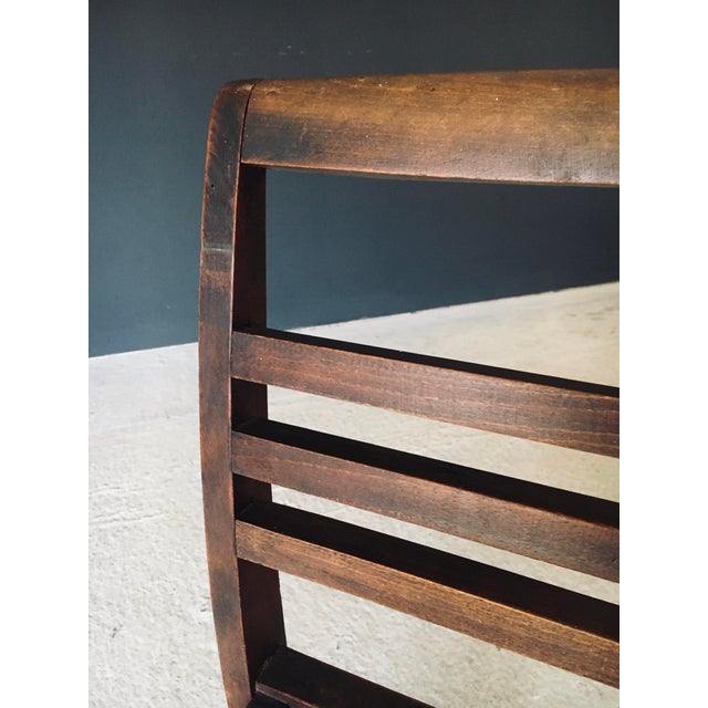 Reconstruction Dining Chair attributed to Rene Gabriel, France, 1940s For Sale - Image 16 of 18