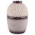 Ceramic French Ceramic Vase in Lava Glaze in Light and Brown Colours, 1960s For Sale - Image 7 of 7