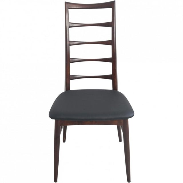 Vintage Lis Chairs in Stained Beech by Ib Kofoed Larsen, 1960s, Set of 6 For Sale - Image 11 of 18