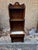Wood Antique Primitive American Petite Tiered Four Shelf Waterfall Bookcase Circa 1930s For Sale - Image 7 of 10