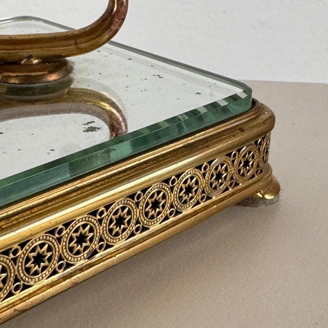 Italian Art Deco Vanity Mirror by Pier Luigi Colli, 1940s For Sale - Image 11 of 18