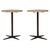 1970s French Iron Bistro Tables With Brass Tops - A Pair For Sale - Image 15 of 18
