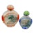Set of Two Vintage Inside Painted Snuff Bottles For Sale