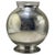 Swedish Silver-Plated Vase with Glass Flower Insert attributed to GAB, 1940s For Sale - Image 9 of 9