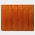 Large vintage mid century modern XL wardrobe in teak from the 1960s. This exclusive wardrobe features 12 cabinet doors...