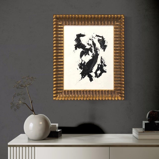 Stephen Hansrote Obsidian Rift Original Abstract Painting by Stephen Hansrote For Sale - Image 4 of 12