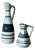 West German Fat Lava Ceramic Pitchers, 1950s For Sale