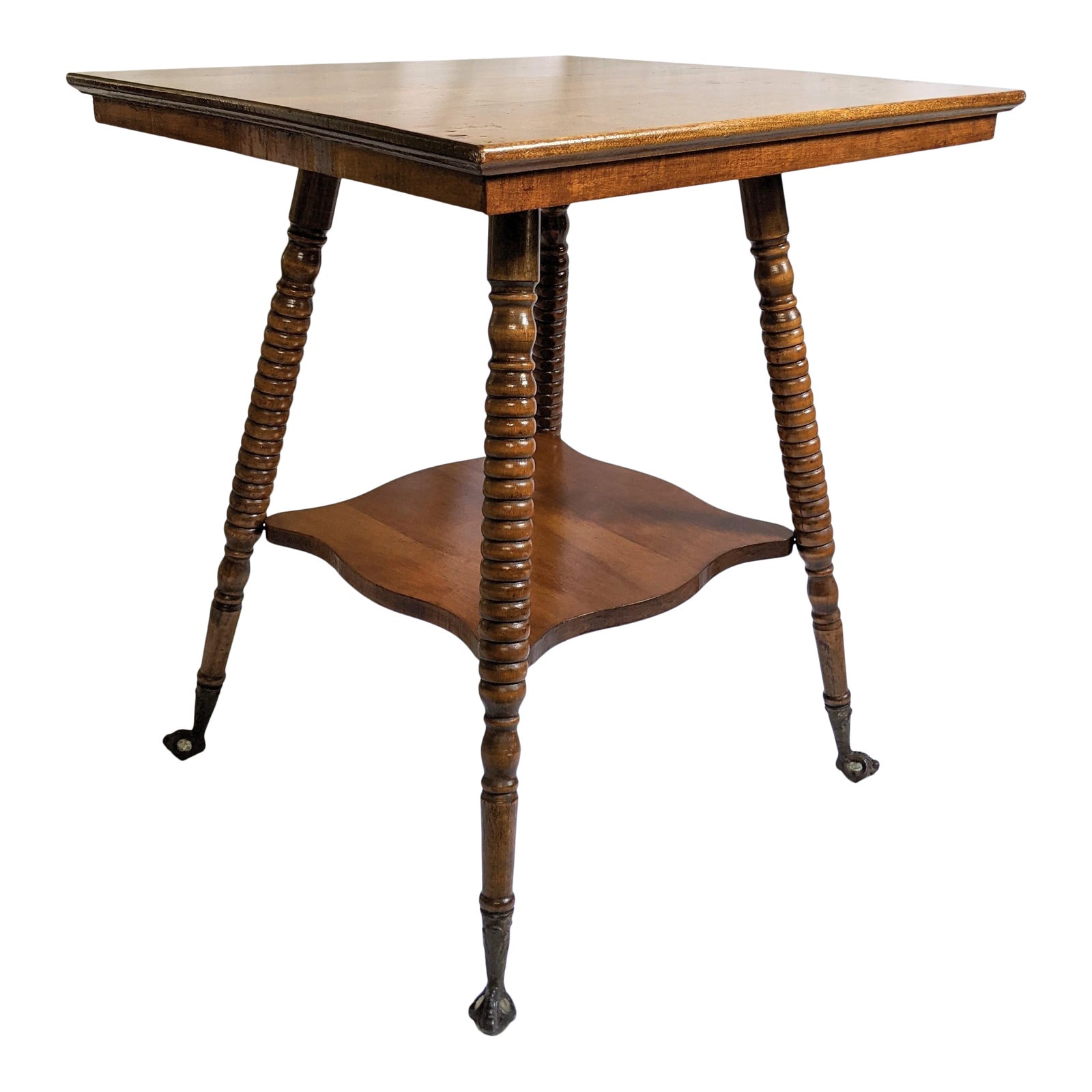 Antique Claw and Ball Foot Side Table Chairish