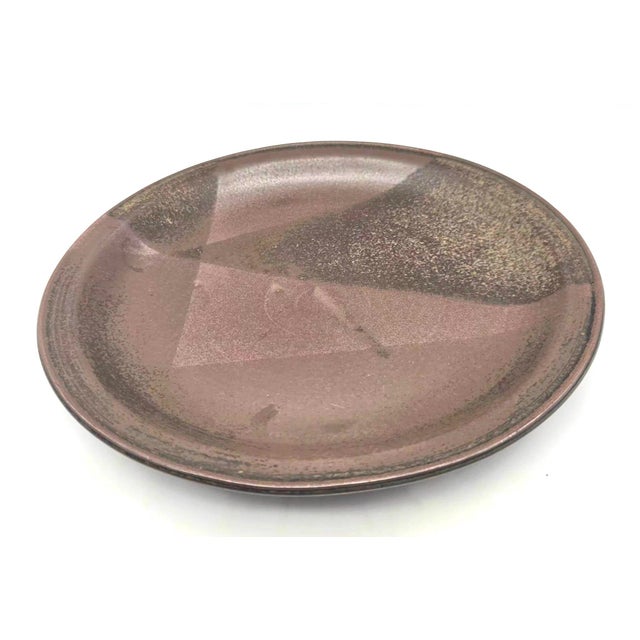 1970s Iron Mountain "Roan" Stoneware Dinner Plates, Set of 4 For Sale In Miami - Image 6 of 10