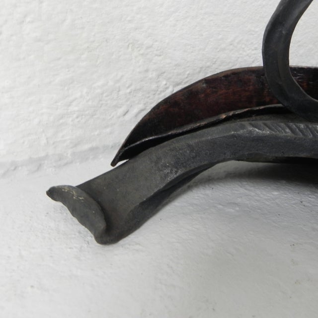 Art Nouveau Umbrella Stand in Steel and Copper, 1920s For Sale - Image 14 of 18
